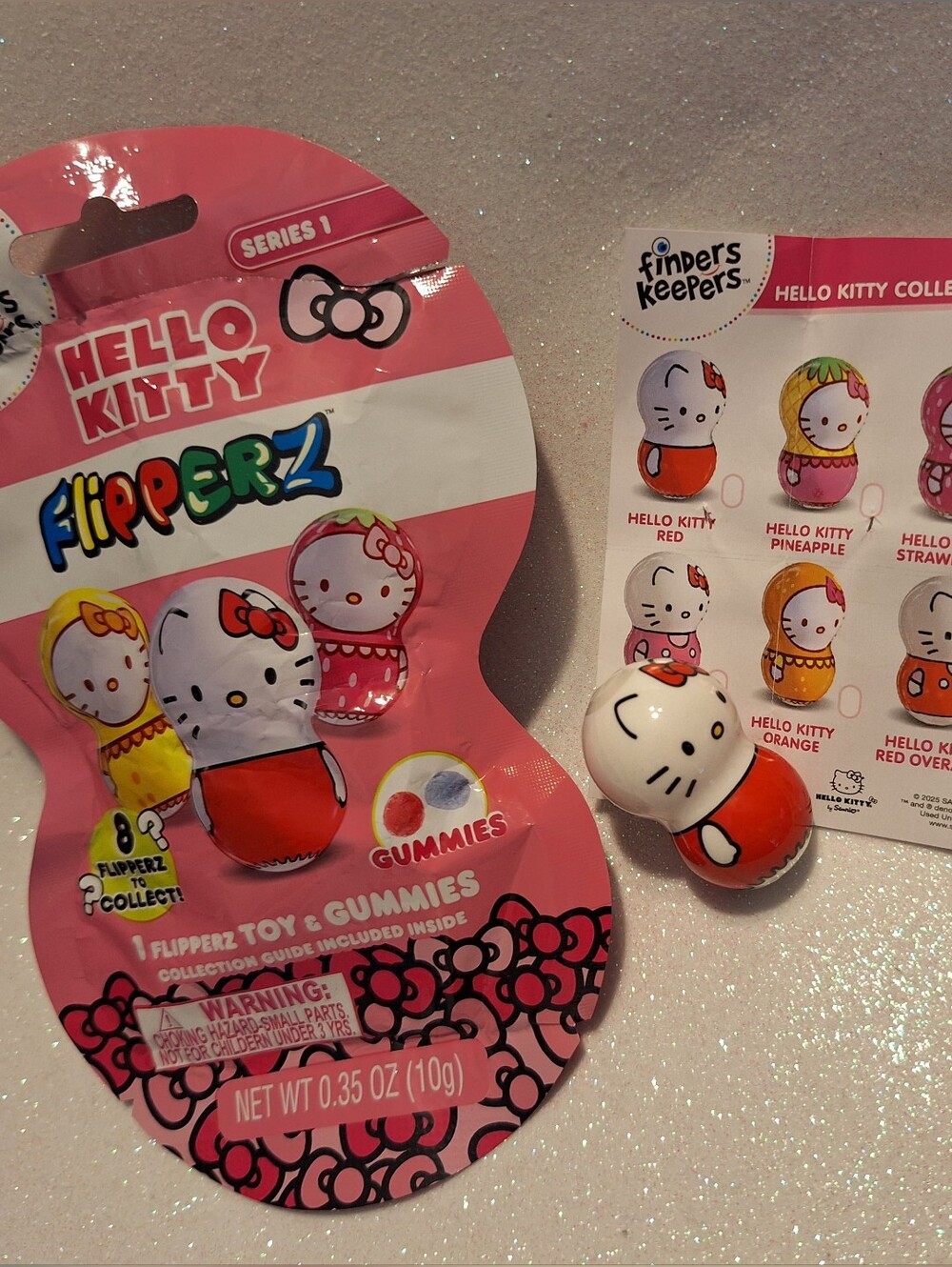 Hello Kitty Flipperz Figure Bean New